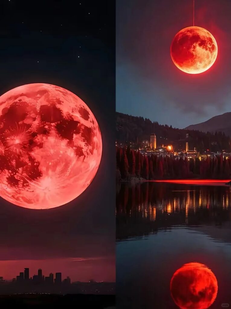 red moon