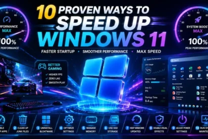 10 Proven Ways to Speed Up Windows 11 for Gaming & Productivity - Copy